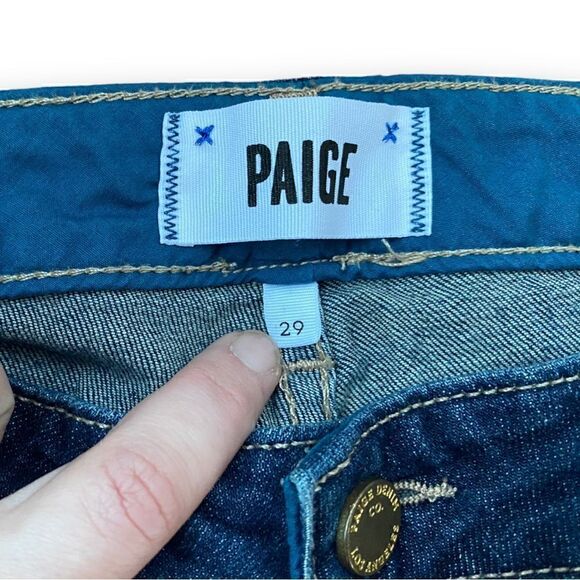 PAIGE Jimmy Jimmy Skinny Distressed Boyfriend Jeans - Picture 6 of 15